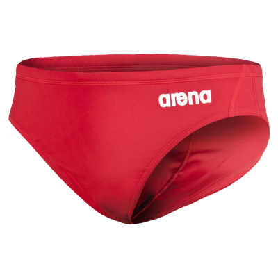 Arena M Team Swim Briefs Waterpolo Solid D 6 red/white Herren Produktbild 1