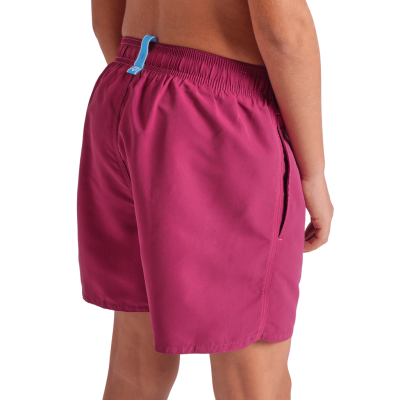 Arena B Beach Boxer Solid R 116 dark purple/calypso coral Jungen Produktbild 2
