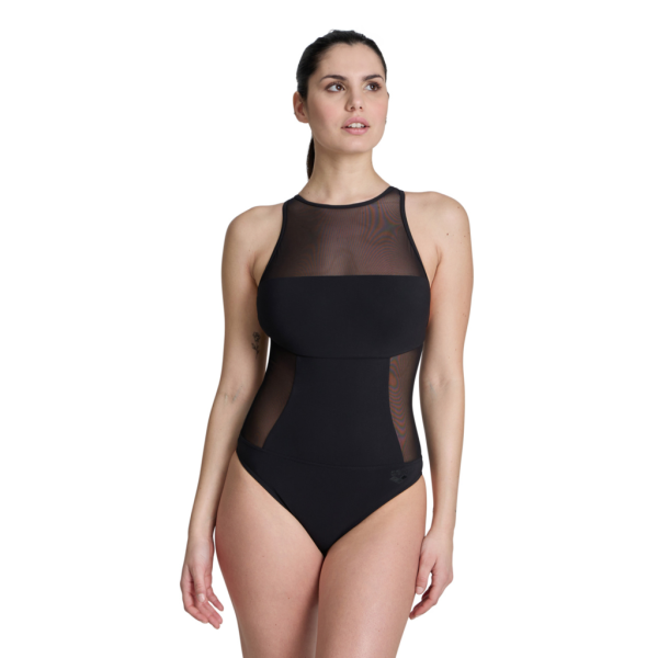 Arena W Arena Water Touch Swimsuit Swim Pro Back D 44 black Damen