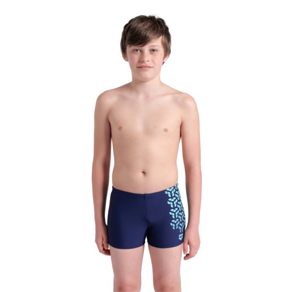Arena B Arena Kikko V Swim Short Graphic 116 navy/water Jungen