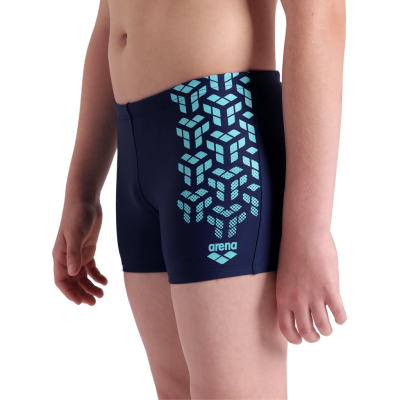 Arena B Arena Kikko V Swim Short Graphic 164 navy/water Jungen Produktbild 2