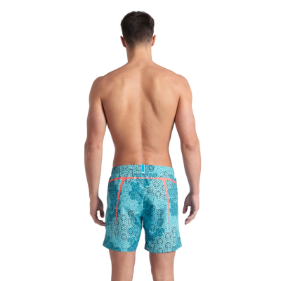 Arena M Beach Boxer Allover Printed Pro_File XXL water multi/fluo red Herren Produktbild 2