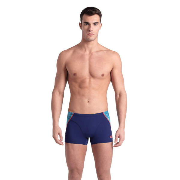 Arena M Arena Camo Kikko Swim Short D 6 navy/water multi Herren