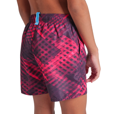 Arena B Beach Boxer Allover 128 dark purple multi Jungen Produktbild 2