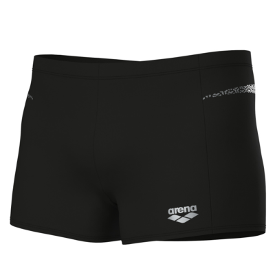 Arena M Arena Pro_File Swim Short Graphic D 5 black/silver Herren Produktbild 1