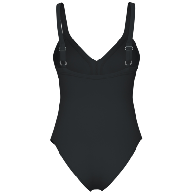 Arena W Arena Swimsuit Lara Soft Curve Back C Cup D 40 night grey Damen Produktbild 1