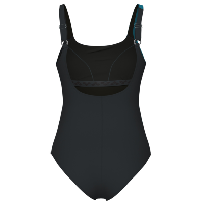 Arena W Arena Swimsuit Liliana U Back C Cup D 38 night grey/green blue Damen Produktbild 1