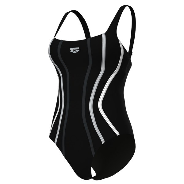 Arena W Arena Swimsuit Sofia Soft Curve Back C Cup D 38 black/black Damen