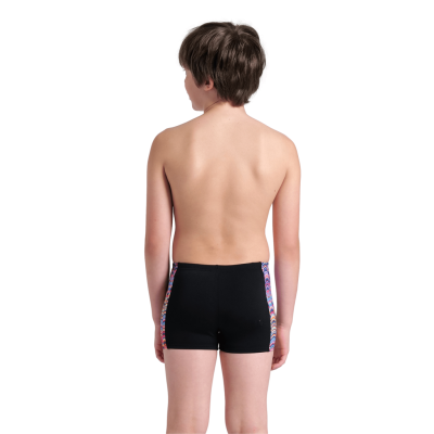 Arena B Arena Ondulation Swim Short 152 black/multi violet Jungen Produktbild 3