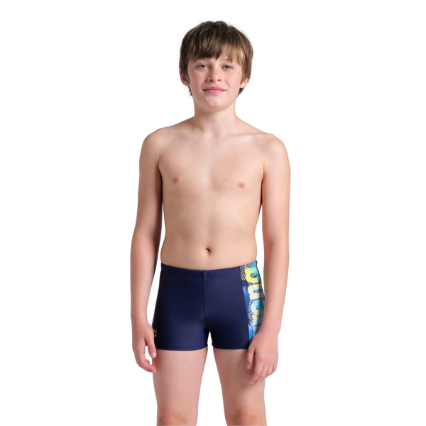 Arena B Arena Light Tricks Swim Short 164 navy/multi Jungen