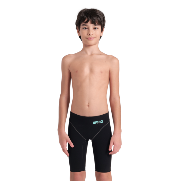 Arena B Powerskin Impulso Jammer Jr 152 black/teal Jungen