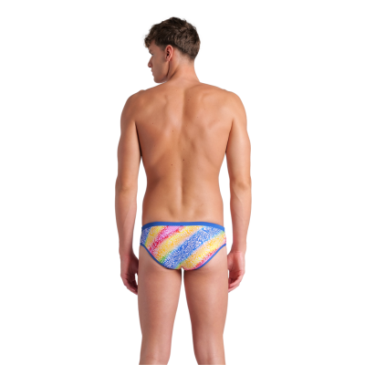 Arena M Arena Swim Briefs Printed D 5 royal/white multi Herren Produktbild 3