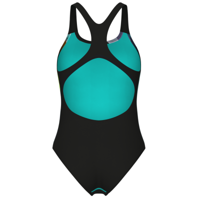 Arena W Arena Water Fluids Swimsuit Swim Pro Back D 34 black multi/black Damen Produktbild 2