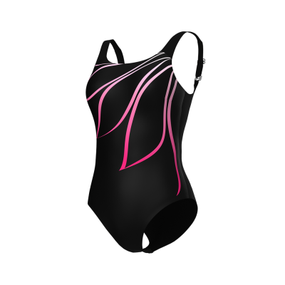 Arena W Arena Swimsuit Giorgia Squared Back C Cup D 42 black Damen Produktbild 1