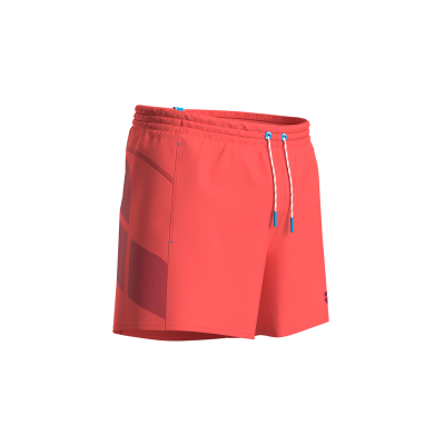 Arena M Arena Pro_File Losange Beach Short S calypso coral/dark purple Herren Produktbild 2