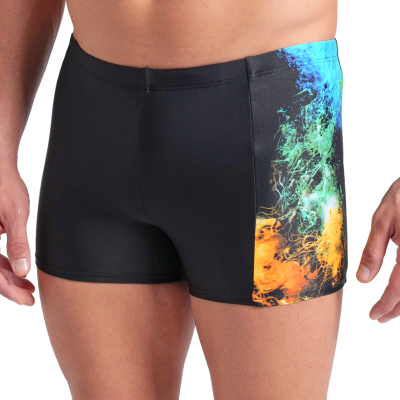 Arena M Arena Vibrant Swim Short D 6 black/black multi Herren Produktbild 1