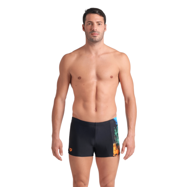 Arena M Arena Vibrant Swim Short D 7 black/black multi Herren