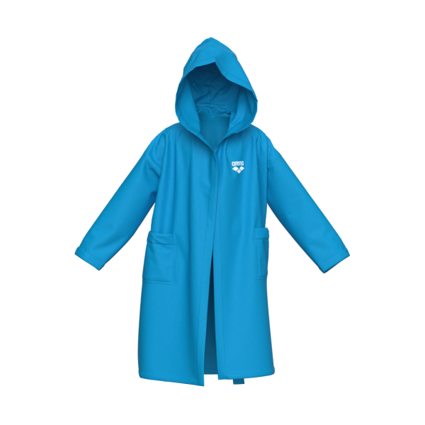 Arena Jr Arena Zeal Robe 116 turquoise/white Unisex