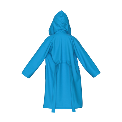 Arena Jr Arena Zeal Robe 140 turquoise/white Unisex Produktbild 2
