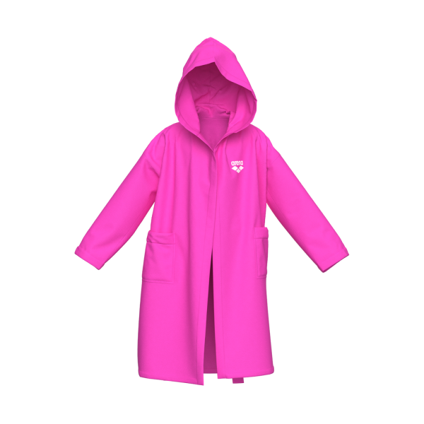 Arena Jr Arena Zeal Robe 128 shocking pink/white Unisex