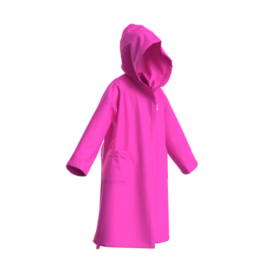 Arena Jr Arena Zeal Robe 152 shocking pink/white Unisex Produktbild 1