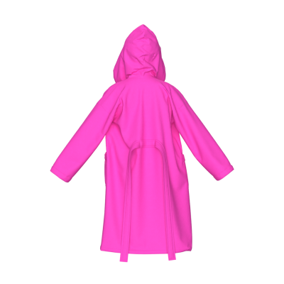Arena Jr Arena Zeal Robe 164 shocking pink/white Unisex Produktbild 2