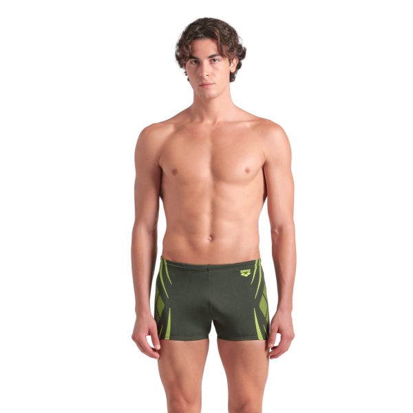 Arena M Arena Poseidonia Swim Short D 8 dark sage/artic lime Herren