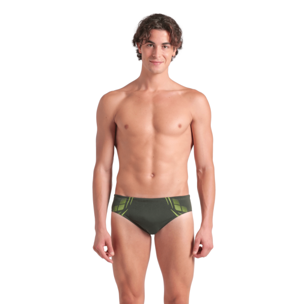 Arena M Arena Poseidonia Swim Briefs D 8 dark sage/artic lime Herren