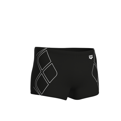 Arena M Arena Graphic Swim Short D 7 black/white Herren Produktbild 2
