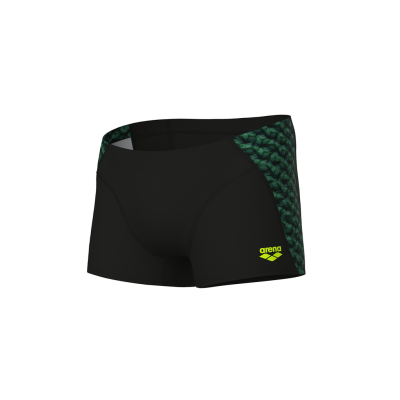 Arena M Arena Monogram Swim Short D 7 black/dark sage multi Herren Produktbild 1