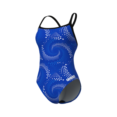 Arena W Arena Fireflow Swimsuit Challenge Back D 38 black/team royal Damen Produktbild 1