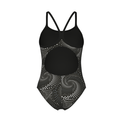 Arena W Arena Fireflow Swimsuit Lightdrop Back D 38 black/team black Damen Produktbild 3