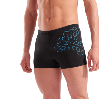 Arena M Arena Kikko Graphic Swim Short D 5 black/turquoise Herren Produktbild 1