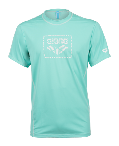 Arena M Arena S/S Swim Shirt XL water Herren Produktbild 1