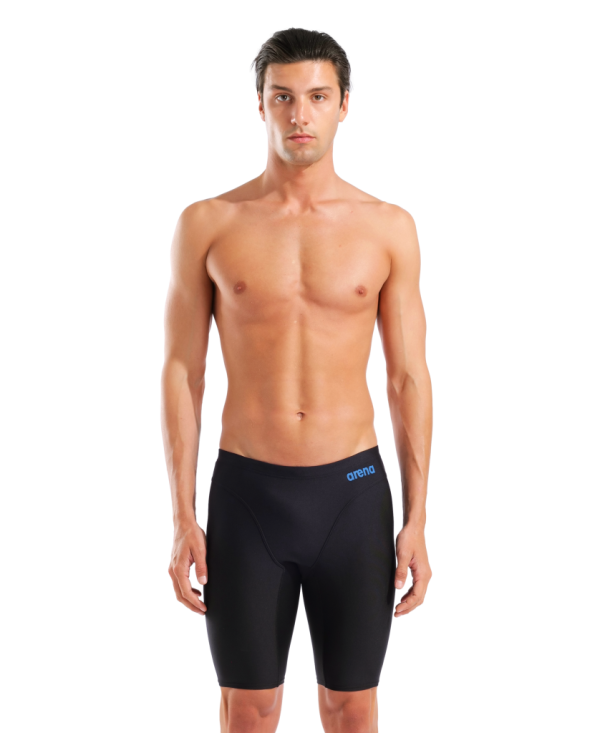 Arena M Arena Solid Swim Jammer D 5 black/blue cosmo Herren