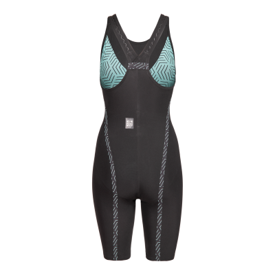Arena W Powerskin Veloce Cb D 32 black/teal Damen Produktbild 1
