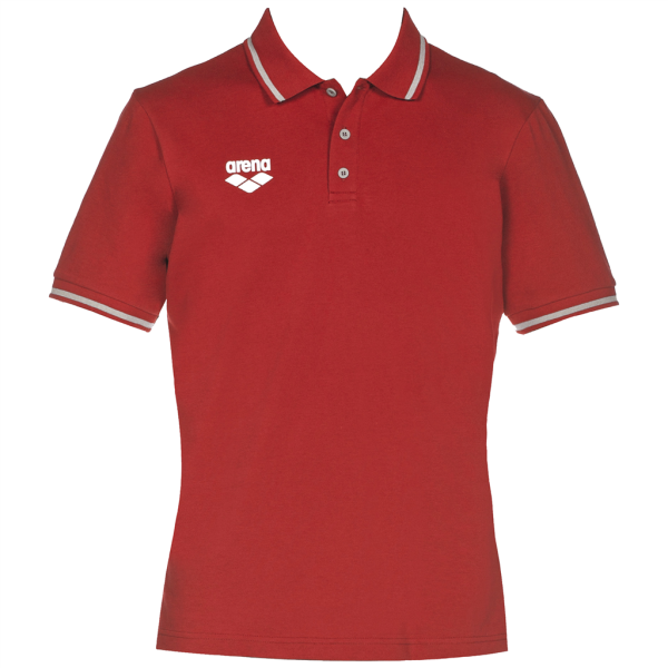Arena Tl S/S Polo L red Unisex