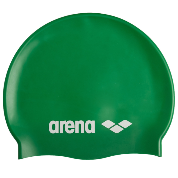 Arena Classic Silicone Cap one size green Unisex