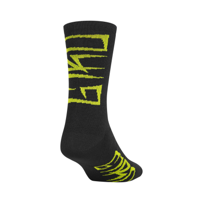 Giro Cycling Seasonal Merino Sock L black/lime breakdown Unisex Produktbild 1