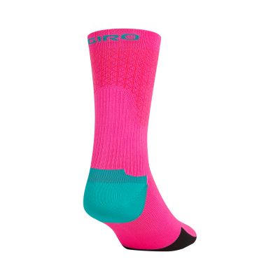 Giro Cycling HRC Sock II S neon pink/screaming teal Unisex Produktbild 1