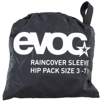 Evoc Raincover Sleeve Hip Pack 3-7L one size black Produktbild 1