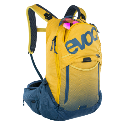 Evoc Trail Pro 16L Backpack S/M curry/denim Unisex Produktbild 3
