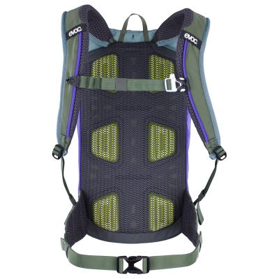 Evoc Stage 6L Backpack + 2L Bladder one size steel/violet/dark olive Unisex Produktbild 4
