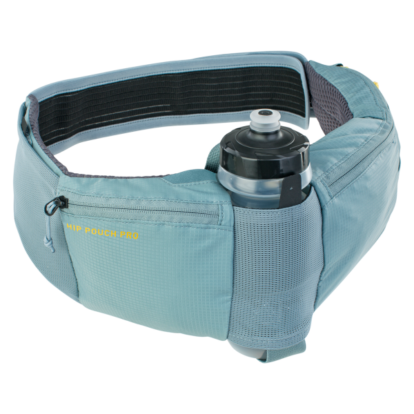 Evoc Hip Pouch Pro 1.5L + Drink Bottle 0.55L one size steel Unisex