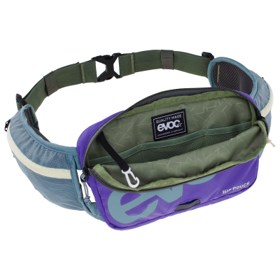 Evoc Hip Pouch 1L one size steel/violet/dark olive Unisex Produktbild 2