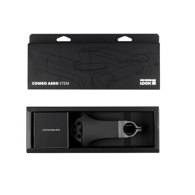 Look LOOK COMBO AERO STEM -7&deg; Blade 2 / 3 130mm black Produktbild 1