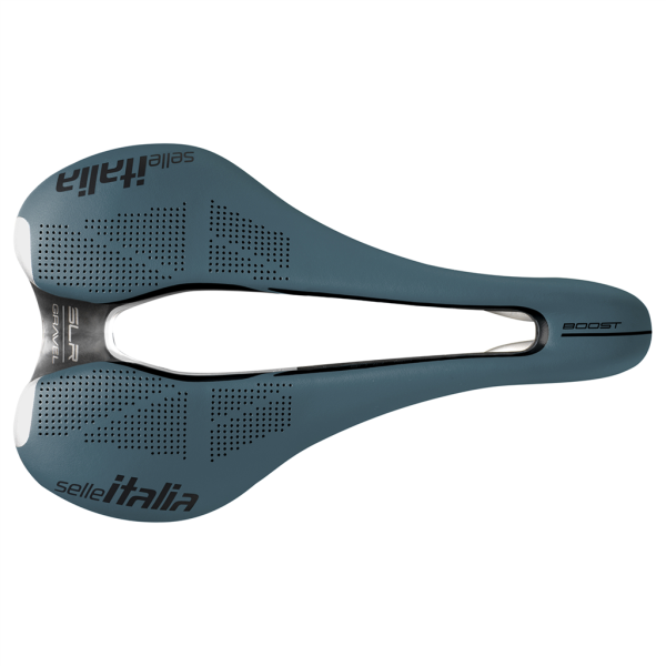 Selle Italia SLR Boost Gravel TI 316 Superflow S3 blue Unisex