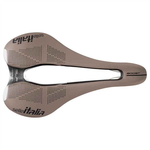 Selle Italia SLR Boost Gravel TI 316 Superflow S3 brown Unisex