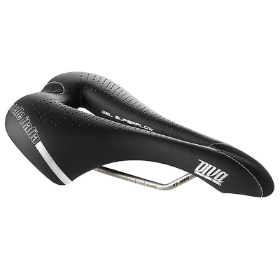 Selle Italia Diva Gel TI 316 Superflow L3 black Unisex Produktbild 2