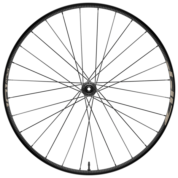 Zipp 101 XPLR Tubeless Disc-Brake Front Wheel 700C/'12X100 black carbon/kwiqsand